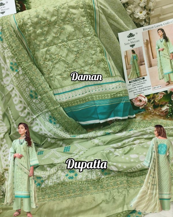 SANA MARYAM SM 147 B RIWAYAT SALWAR SUITS