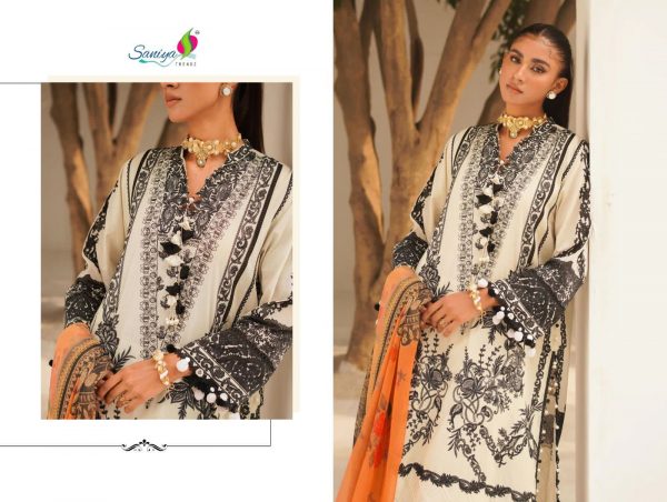 SANIYA TRENDZ H 7012 PAKISTANI SUITS IN INDIA