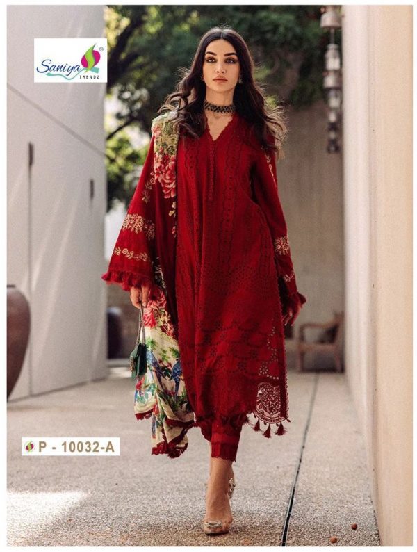 SANIYA TRENDZ P 10032 A SALWAR SUITS WHOLESALE