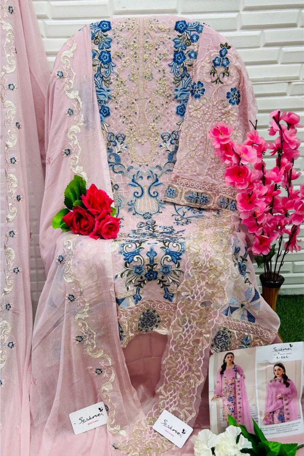 SERINE S 116 E TO H PAKISTANI SUITS IN INDIA