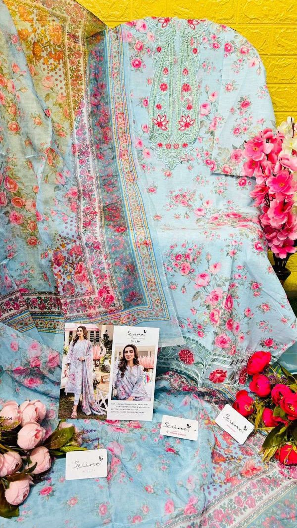 SERINE S 159 PAKISTANI SUITS IN INDIA