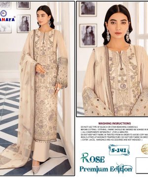 SHANAYA FASHION S 141 ROSE PREMIUM SALWAR SUITS