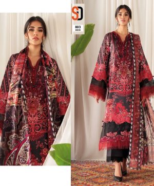 SHRADDHA DESIGNER 803 PAKISTANI SUITS