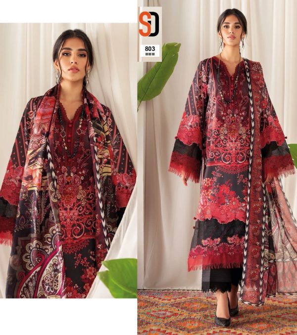 SHRADDHA DESIGNER 803 PAKISTANI SUITS