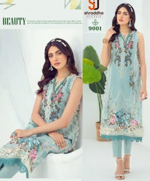 SHRADDHA DESIGNER 9001 PAKISTANI SUITS