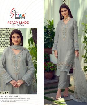 SHRE FABS R 1124 A READYMADE SALWAR SUITS