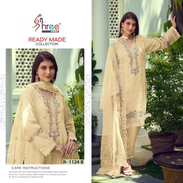 SHRE FABS R 1124 B READYMADE SALWAR SUITS