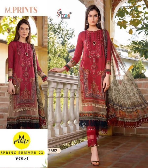 SHREE FABS 2582 M PRINTS 23 VOL 1 SALWAR SUITS