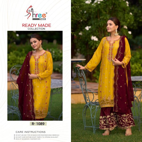 SHREE FABS R 1089 READYMADE SALWAR SUITS