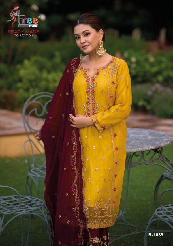 SHREE FABS R 1089 READYMADE SALWAR SUITS