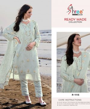 SHREE FABS R 1115 READYMADE SALWAR SUITS