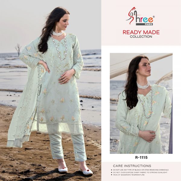 SHREE FABS R 1115 READYMADE SALWAR SUITS