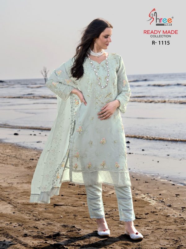 SHREE FABS R 1115 READYMADE SALWAR SUITS