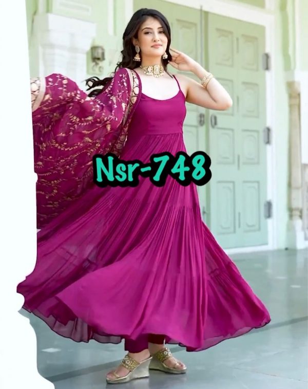 SHREE HARI NSR 748 DESIGNER GOWN MANUFACTURER