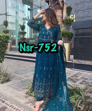 SHREE HARI NSR 752 DESIGNER SUITS WHOLESALE