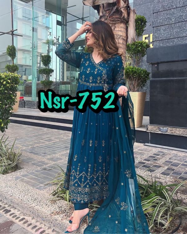 SHREE HARI NSR 752 DESIGNER SUITS WHOLESALE