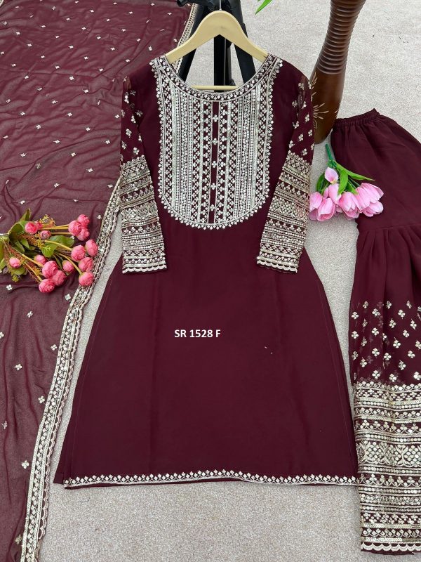 SHREE HARI SR 1528 F DESIGNER SUITS WHOLESALE