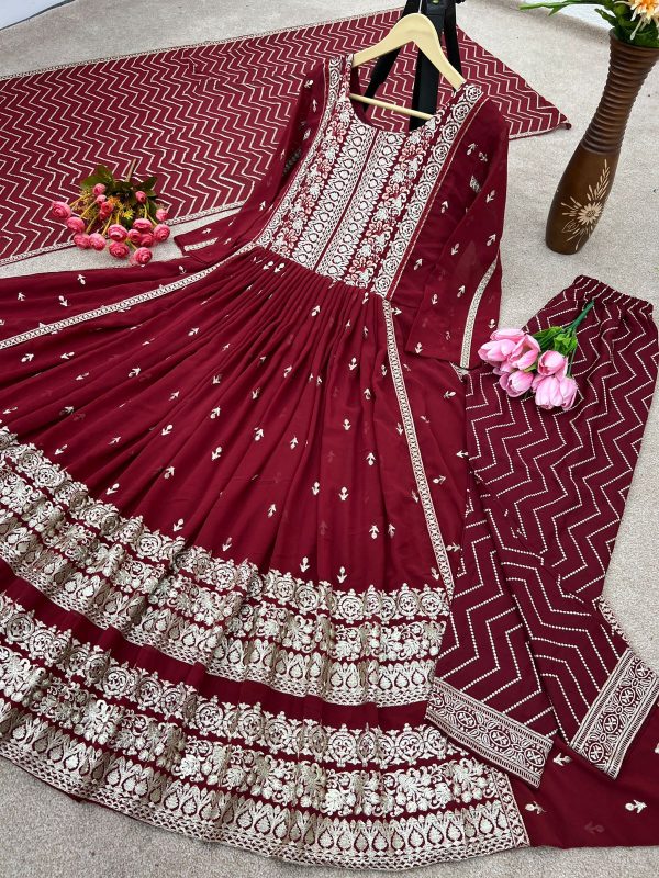 SHREE HARI SR 1555 B DESIGNER SUITS MANUFACTURER