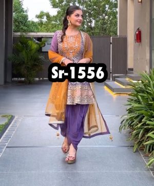 SHREE HARI SR 1556 DESIGNER SUITS WHOLESALE