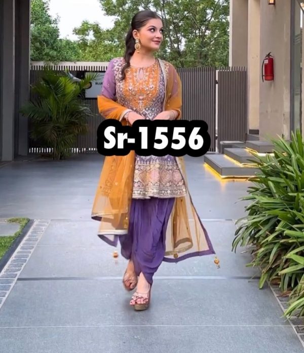 SHREE HARI SR 1556 DESIGNER SUITS WHOLESALE