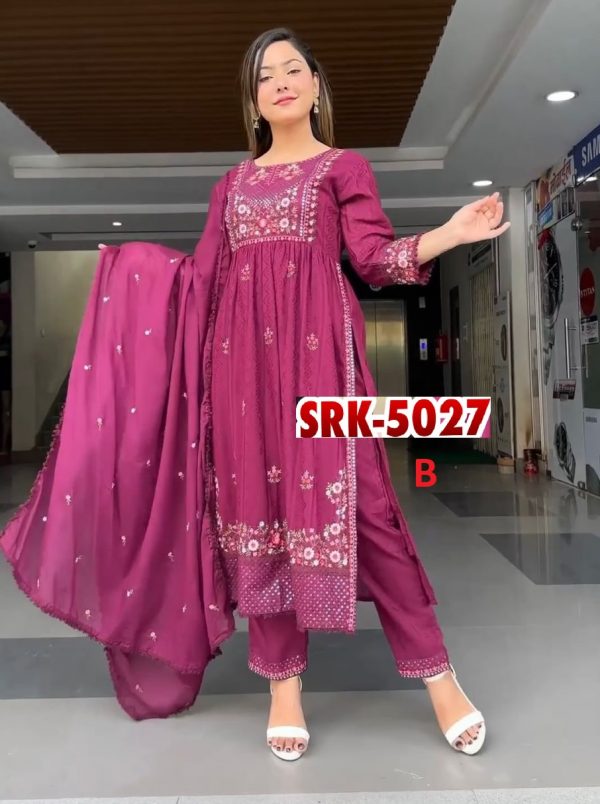 SHREE HARI SRK 5027 B DESIGNER READYMADE SUITS