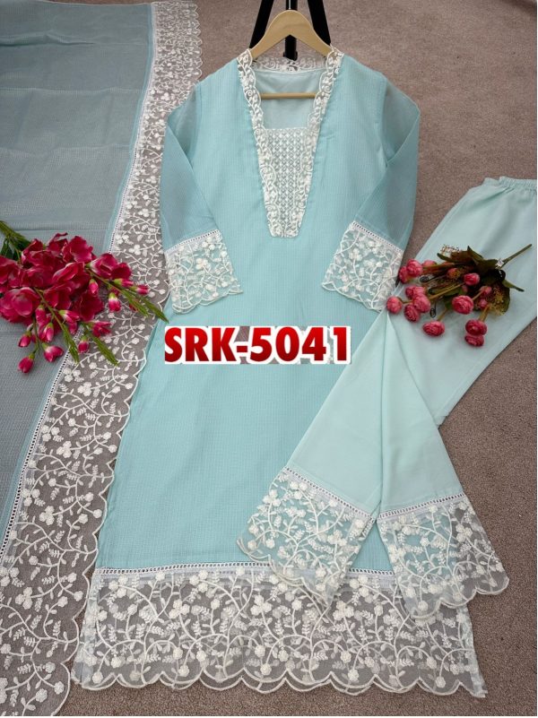 SHREE HARI SRK 5041 DESIGNER SUITS WHOLESALE