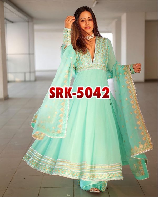 SHREE HARI SRK 5042 DESIGNER SUITS WHOLESALE