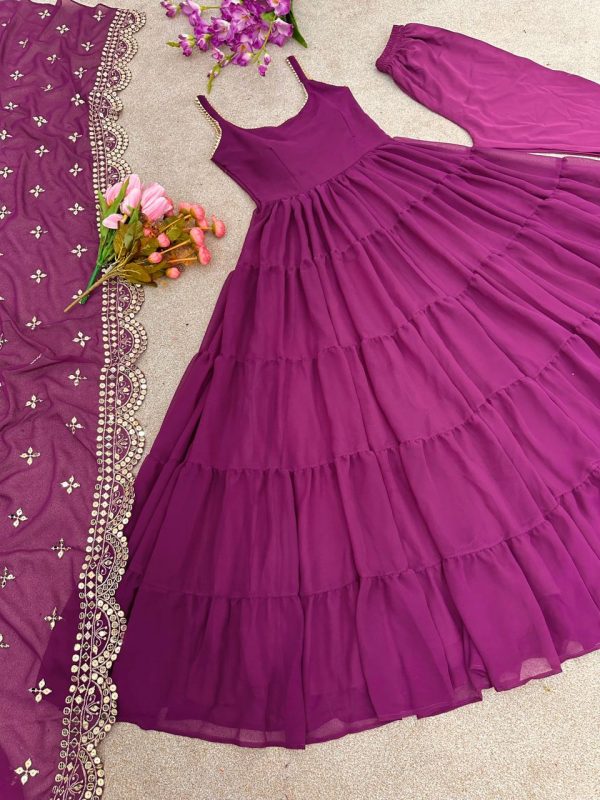 SHREE HARI SSR 391 DESIGNER GOWN MANUFACTURER