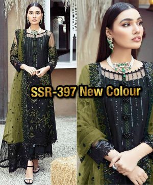 SHREE HARI SSR 397 DESIGNER SUITS WHOLESALE