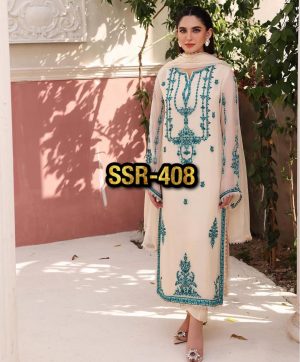 SHREE HARI SSR 408 DESIGNER SUITS WHOLESALE