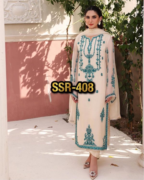 SHREE HARI SSR 408 DESIGNER SUITS WHOLESALE