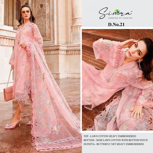 SIMRA 21 PAKISTANI SUITS MANUFACTURER