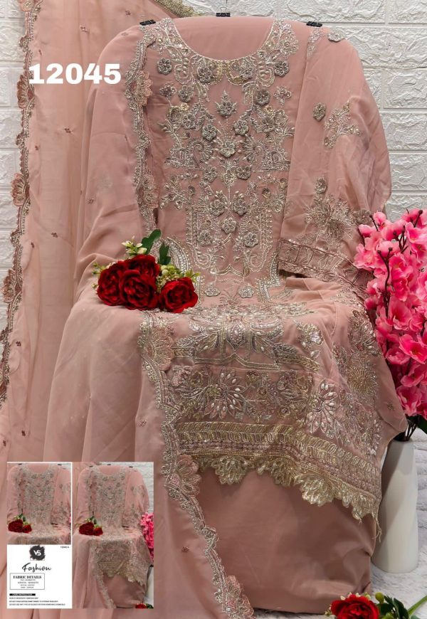 VS FASHION 12045 A PAKISTANI SUITS WHOLESALE