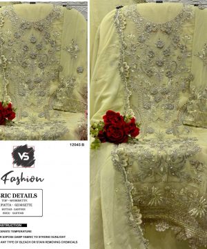 VS FASHION 12045 B PAKISTANI SUITS WHOLESALE