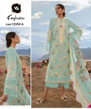 VS FASHION 12059 A PAKISTANI SUITS WHOLESALE