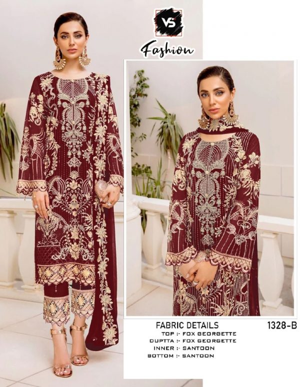 VS FASHION 1328 B SALWAR SUITS WHOLESALE