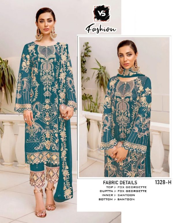 VS FASHION 1328 H SALWAR SUITS WHOLESALE