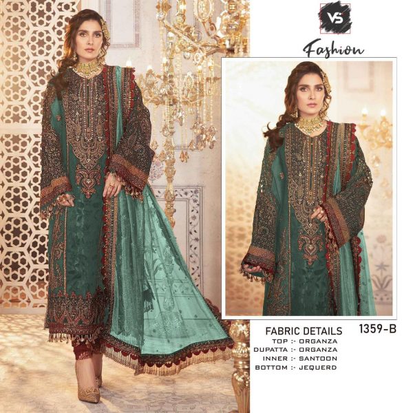 VS FASHION 1359 COLOURS PAKISTANI SUITS