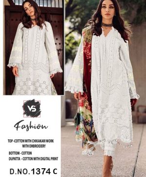 VS FASHION 1374 C PAKISTANI SUITS IN INDIA