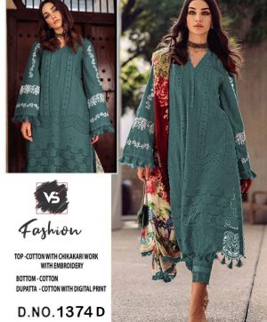 VS FASHION 1374 D PAKISTANI SUITS IN INDIA