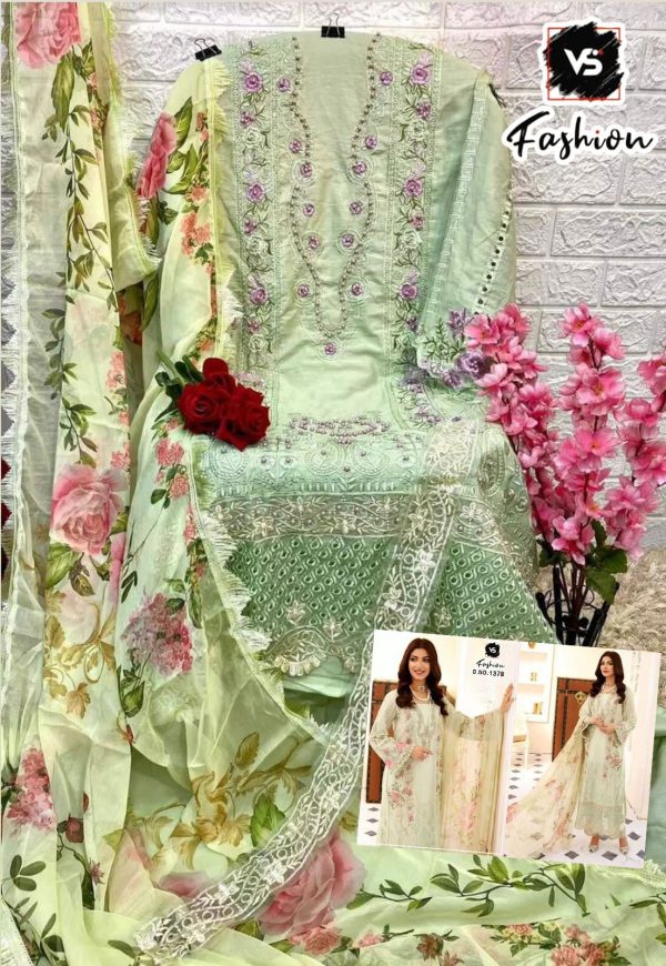 VS FASHION 1378 PAKISTANI SUITS MANUFACTURER