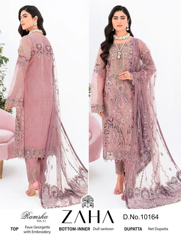 ZAHA 10164 RAMSHA VOL 11 SALWAR SUITS