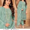 ZAHA 10197 C AASIYA VOL 1 READYMADE SALWAR SUITS