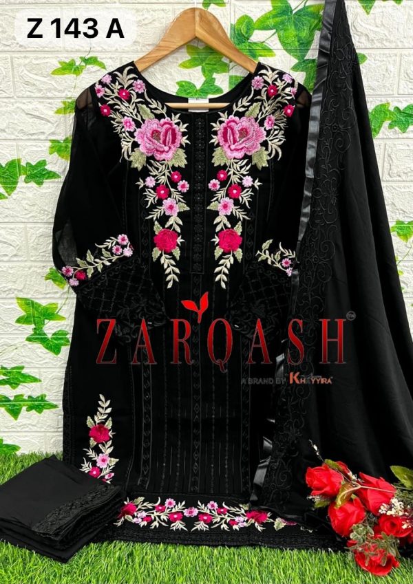 ZARQASH Z 143 A READYMADE SUITS WHOLESALE