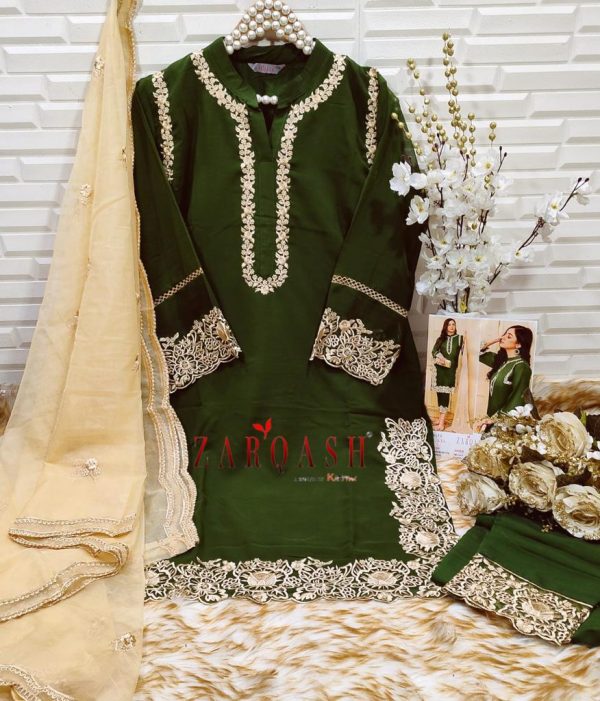 ZARQASH Z 150 B READYMADE PAKISTANI SUITS