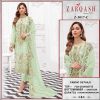 ZARQASH Z 3017 A TO D PAKISTANI SUITS