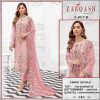 ZARQASH Z 3017 A TO D PAKISTANI SUITS