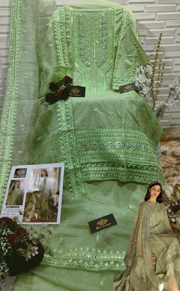 ZEEN DESIGNS ZD 128 SOBIA NAZIR PAKISTANI SUITS