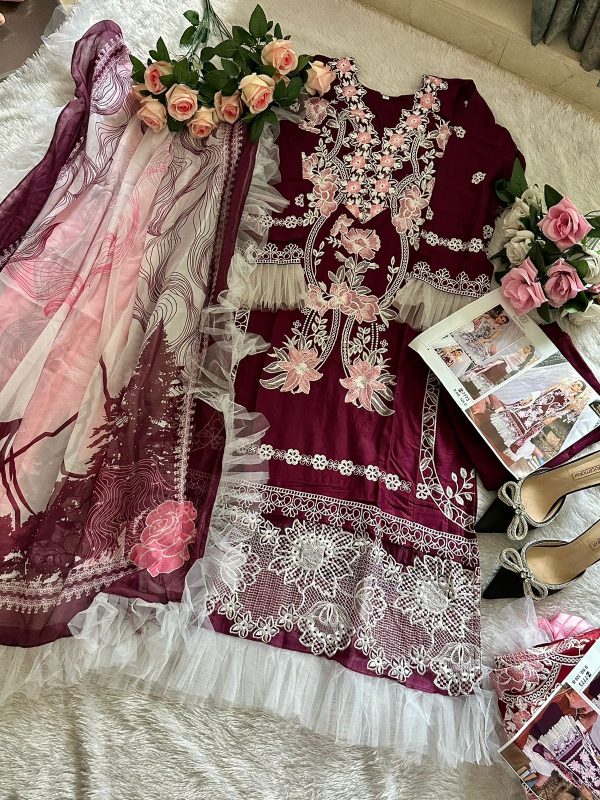 ZIAAZ DESIGNS 326 B PAKISTANI SALWAR SUITS