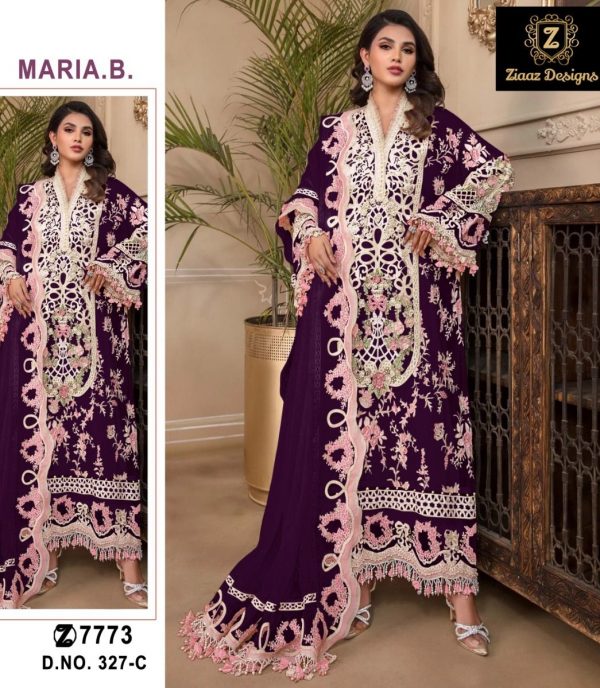 ZIAAZ DESIGNS 327 C MARIA B SALWAR SUITS